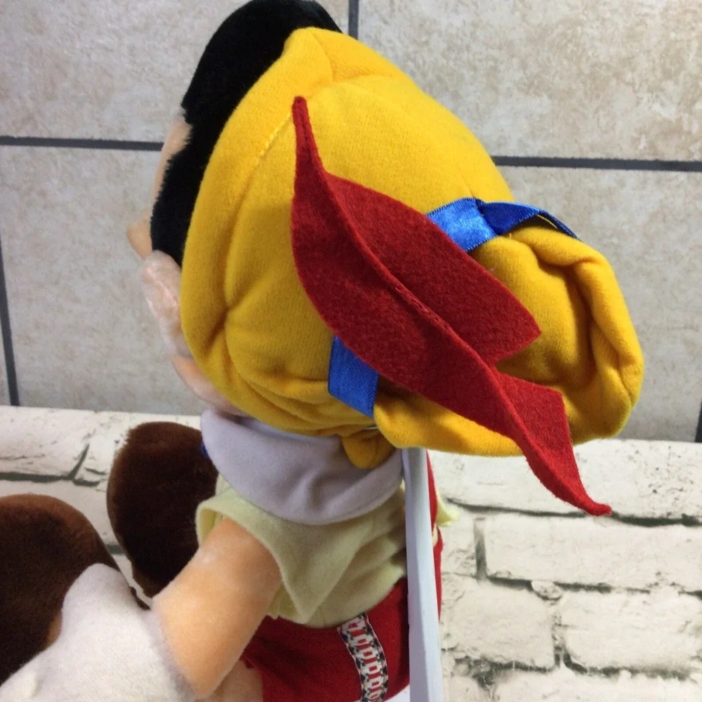 Vintage Walt Disney Pinocchio Plush Collectible Rare Stuffed Animal Souvenir‎